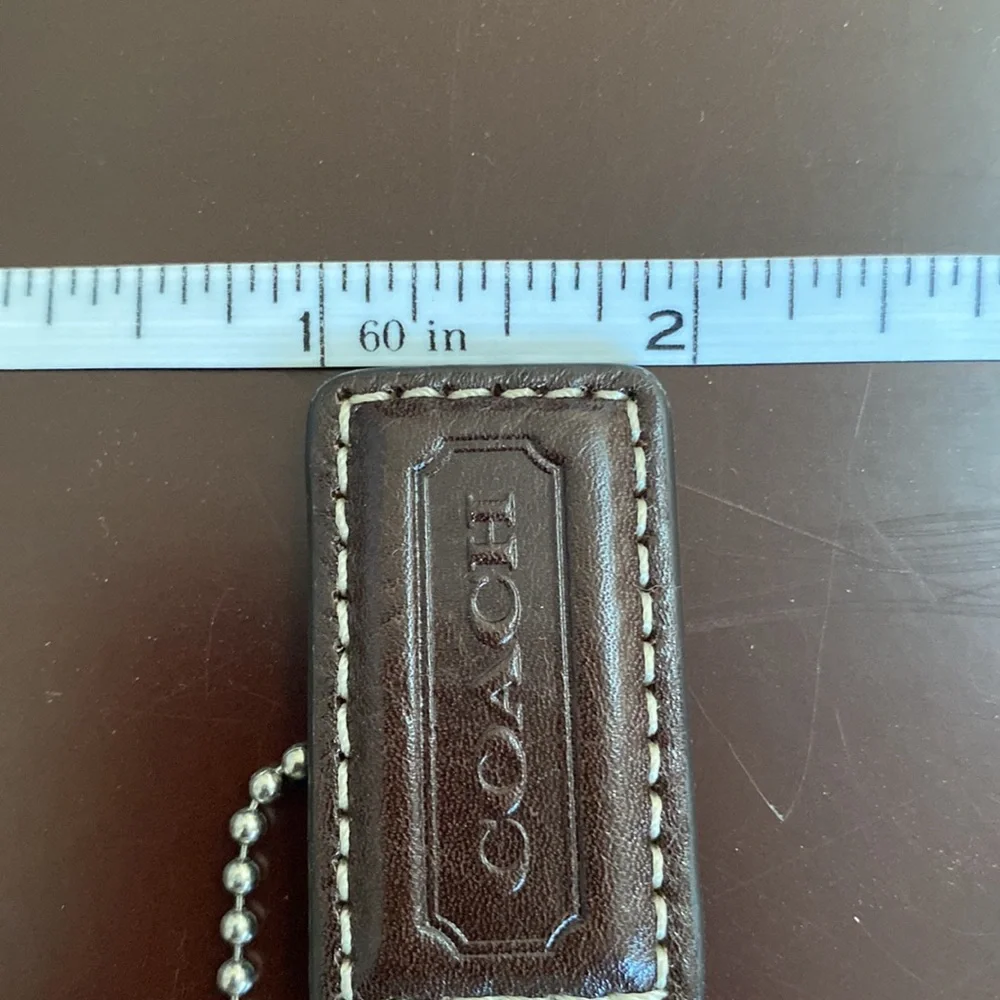 Coach Key Fob Charm brown - Picture 4 of 4